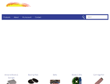 Tablet Screenshot of performance-abrasives.com